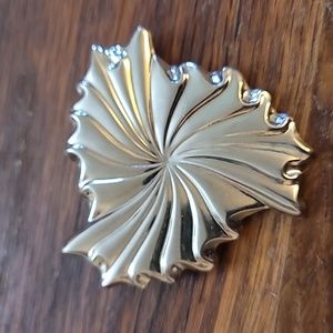 Scarf Clip Silver Tone